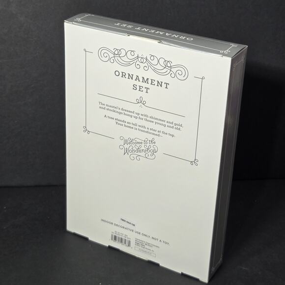 Wondershop™ - 8 piece Fabric Gnome Christmas Tree Ornament Set NEW in Box - Picture 6 of 9